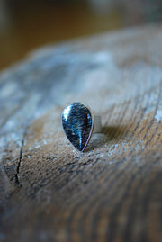 Covellite Mirror Ring