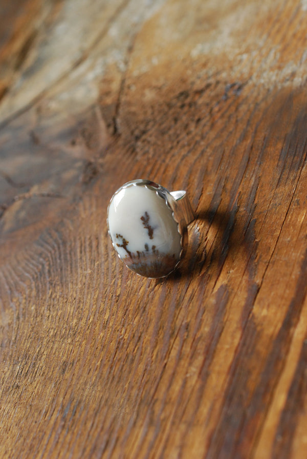 Wishing Ring Dendritic Opal