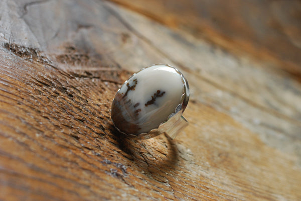 Wishing Ring Dendritic Opal