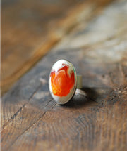 Dollybird Fire Lit Opal Ring
