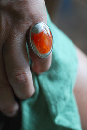Dollybird Fire Lit Opal Ring