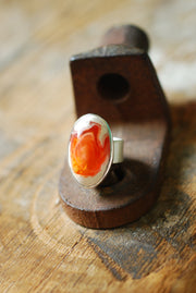 Dollybird Fire Lit Opal Ring