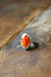 Dollybird Fire Lit Opal Ring