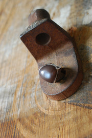 Blue Flash Moonstone Ring