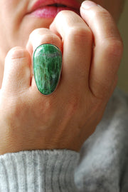 Italian Jade Ring Monviso Italy Rare