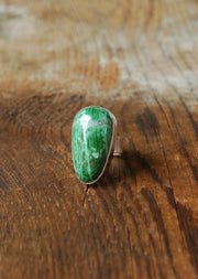 Italian Jade Ring Monviso Italy Rare