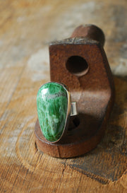 Italian Jade Ring Monviso Italy Rare