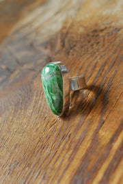 Italian Jade Ring Monviso Italy Rare