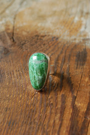 Italian Jade Ring Monviso Italy Rare