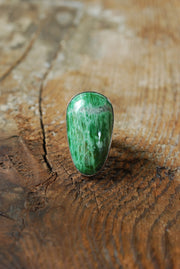 Italian Jade Ring Monviso Italy Rare