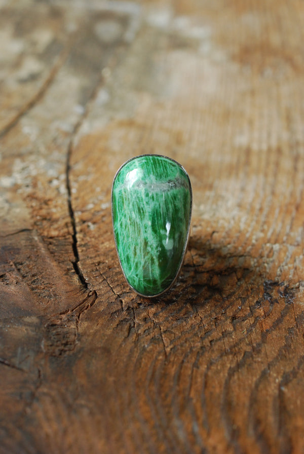 Italian Jade Ring Monviso Italy Rare