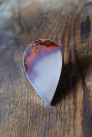 Hot Lava Ring Old Stock Collector's Agate