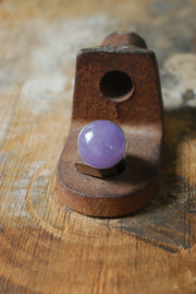 Lavender Jade Bubble Ring