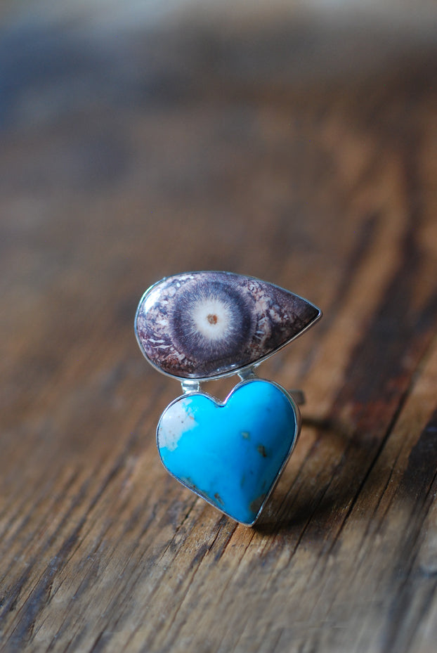 Lucky Bird's Eye Ring