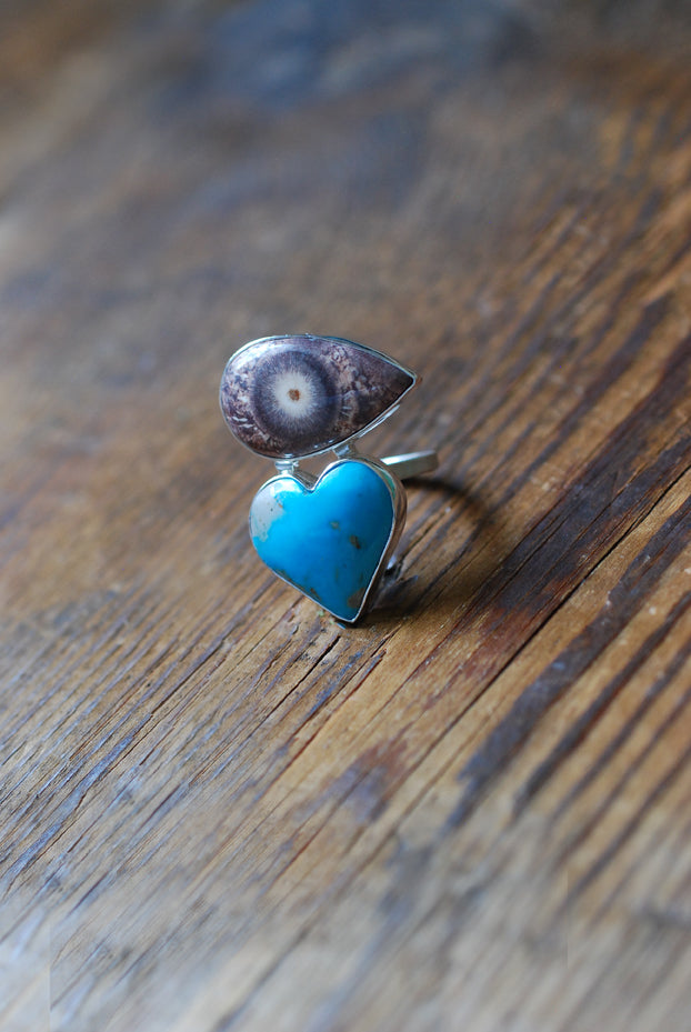 Lucky Bird's Eye Ring
