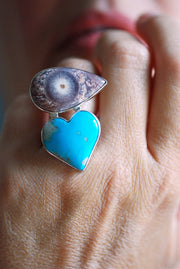 Lucky Bird's Eye Ring