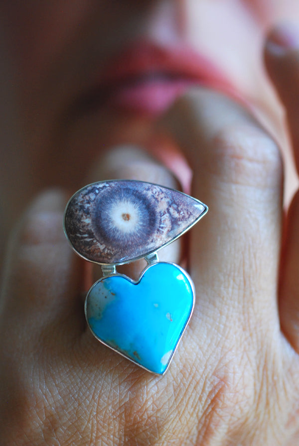 Lucky Bird's Eye Ring