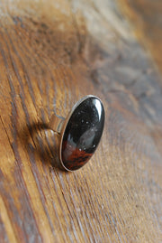 Distant Lands Ring Oregon Obsidian