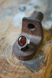 Medeci Ring Raw Fire Opal