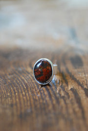 Medeci Ring Raw Fire Opal