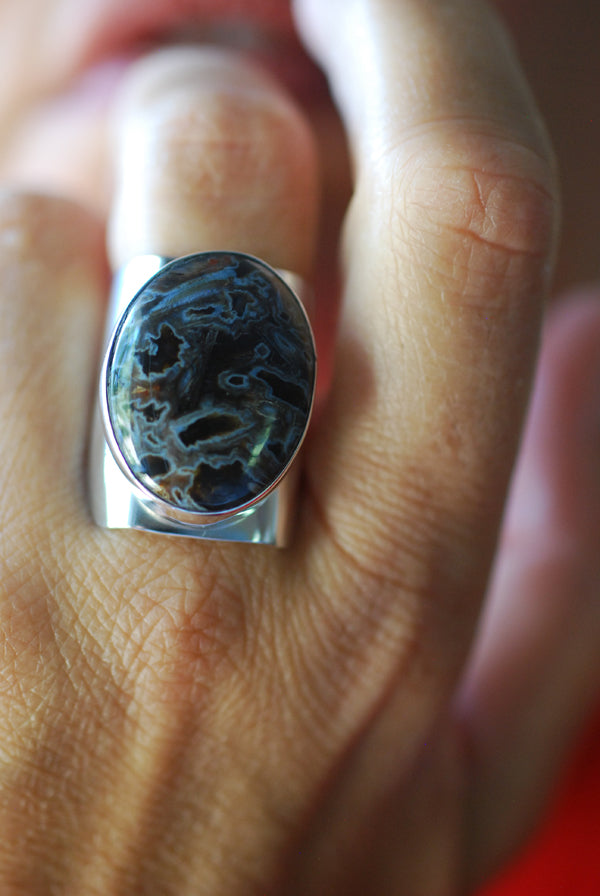 My Little Mummy Ring Collector's Stick Agate