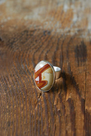 Mesa Trail Ring Fine Owyhee Jasper