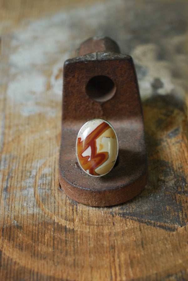 Mesa Trail Ring Fine Owyhee Jasper