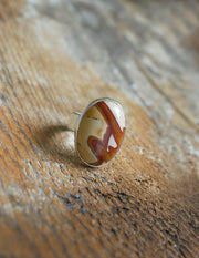 Mesa Trail Ring Fine Owyhee Jasper
