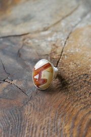 Mesa Trail Ring Fine Owyhee Jasper