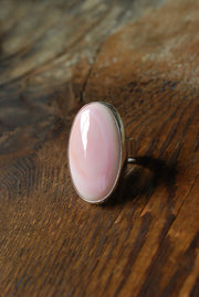 Pink Venus Ring Statement Conch Shell