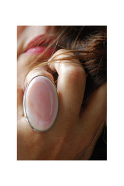 Pink Venus Ring Statement Conch Shell