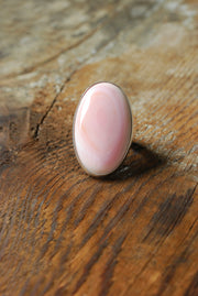 Pink Venus Ring Statement Conch Shell