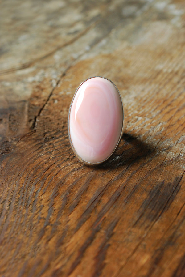 Pink Venus Ring Statement Conch Shell