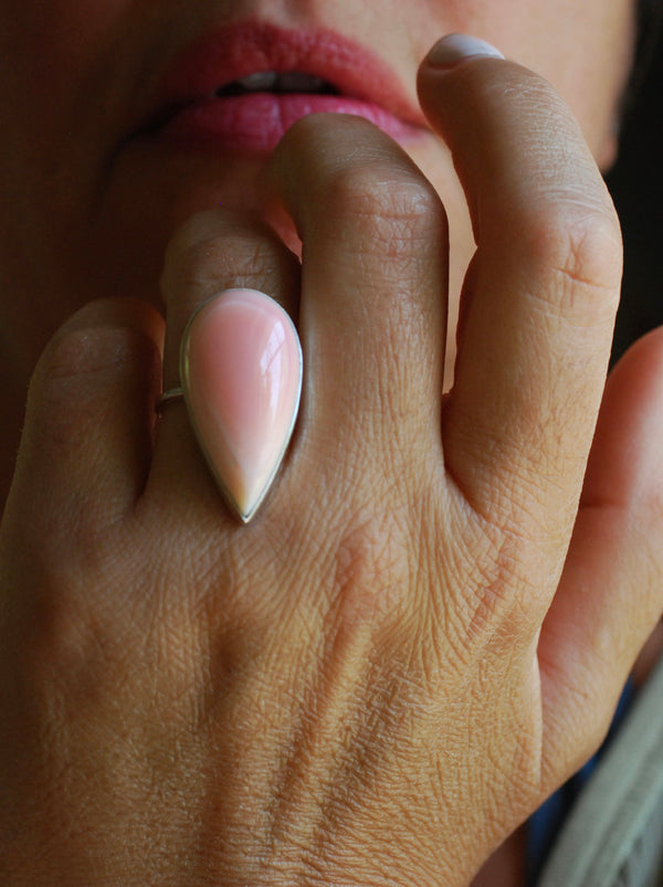 Mermaid's Tear Conch Ring
