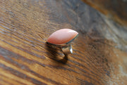 First Love Ring Peruvian Pink Opal
