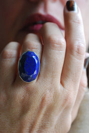 Eternal Majesty Ring Lapis