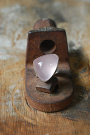 Rosy Glow Ring Fine Rose Quartz