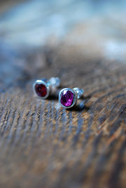 Raw Ruby Gem Studs