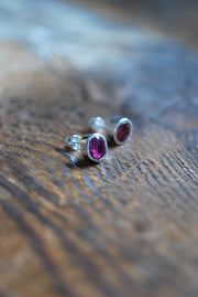 Raw Ruby Gem Studs