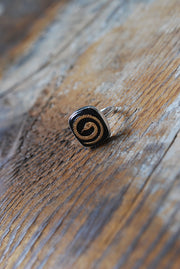 Eternal Return Ring Vintage Serpent Reverse Intaglio
