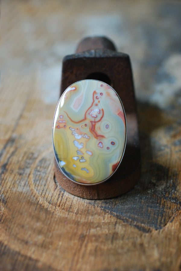 Summer Circus Ring Old Stock Agua Nueva Agate