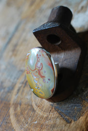 Summer Circus Ring Old Stock Agua Nueva Agate