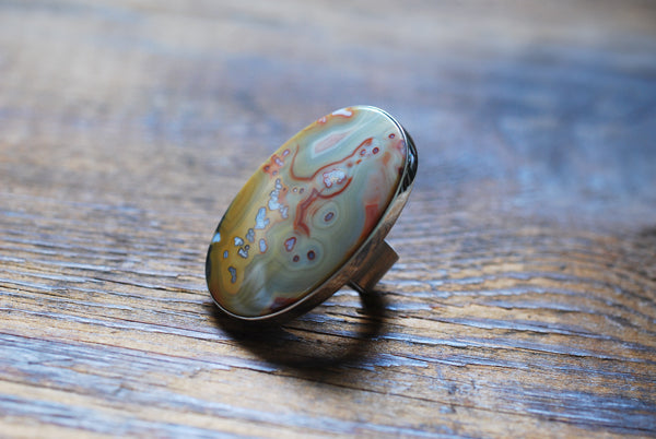 Summer Circus Ring Old Stock Agua Nueva Agate