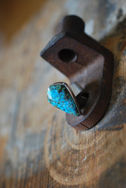 Spiderweb Kingman Ring American Turquoise