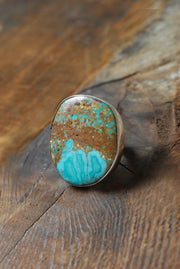 Turquoise Blossom Ring American Turquoise