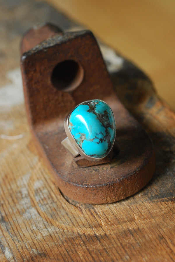 American Turquoise Nugget Ring
