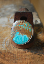 Turquoise Blossom Ring American Turquoise
