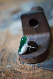 Wyoming Apple Jade Ring
