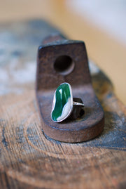 Wyoming Apple Jade Ring