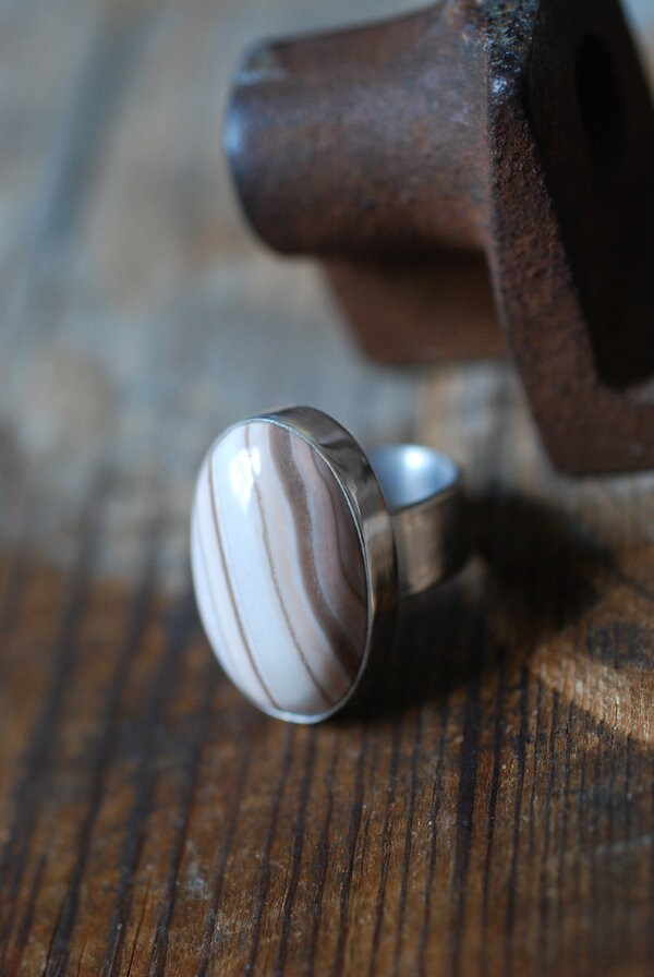 Hard Candy Ring Collector's Banded Agate